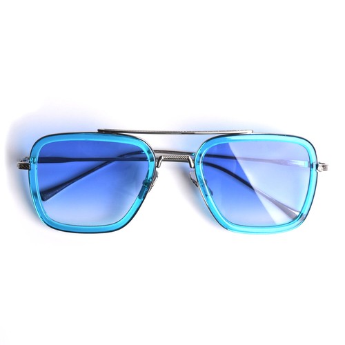 HOT FASHION Square Occhiali Da Sole Da Uomo Donna in Metallo Retrò Tonalità  Occhiali sport all'aperto | eBay