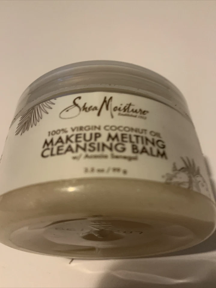 乳木果保湿 100% 初榨椰子油彩妆融化洁面霜 3.5 盎司/99 克 — 第 4/4 张图片