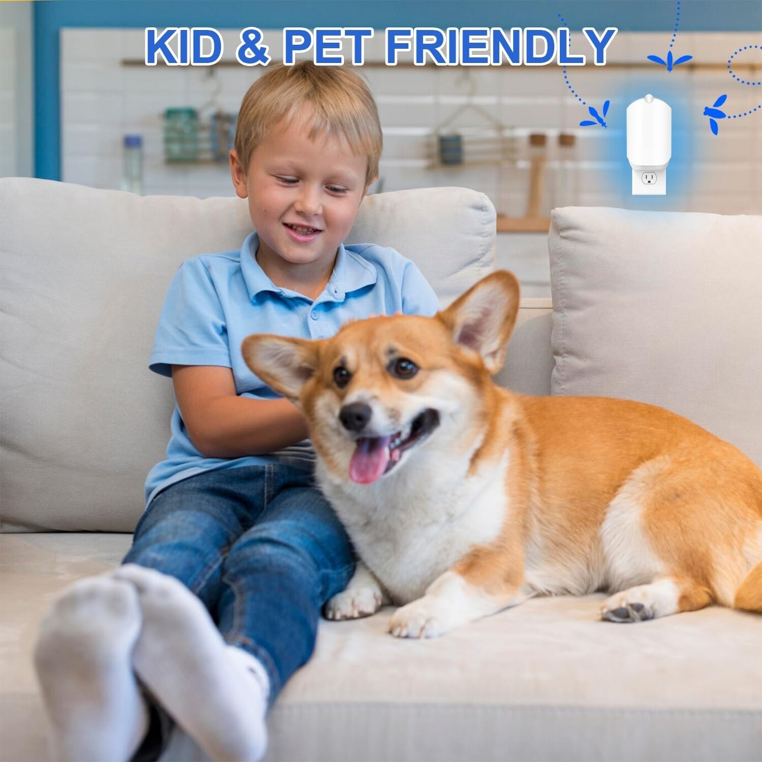 8 Pack Refill Cartridge Kit Compatible with ZEVO Plug-in Light M364 and Max,