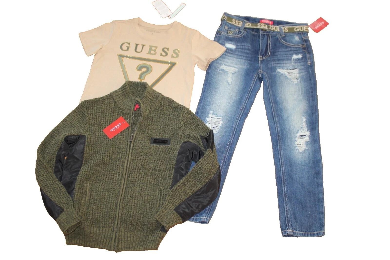 Ropa, zapatos y accesorios para niños GUESS marrones