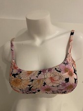 NWT Sanctuary Swim Women  s Bikini Top Floral Print Size M