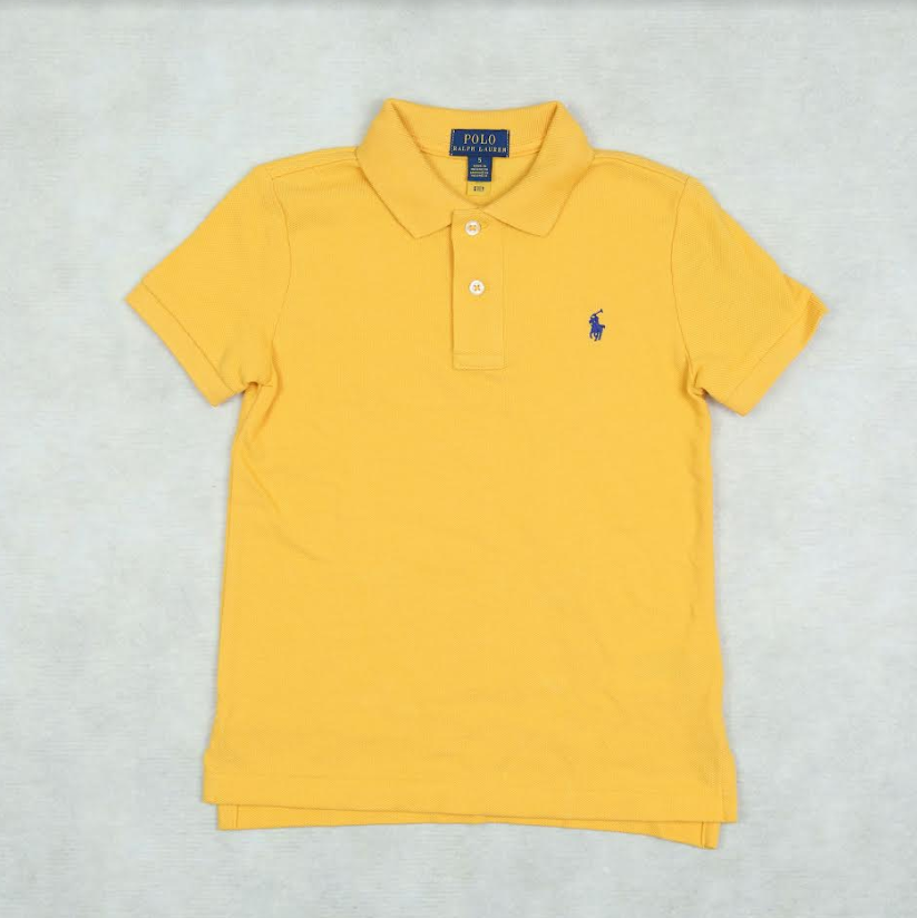 Polo Ralph Lauren Little Boys Short Sleeve Polo Shirt Gold Bugle