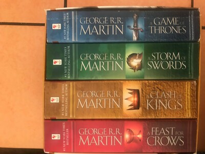 4 Bücher, A Song of Ice and Fire, Box, inkl. GAME of Thrones, Engl. 