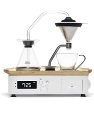 NEW Barisieur Joy Resolve Design Coffee Alarm Maker, White, New in Box, Unopened