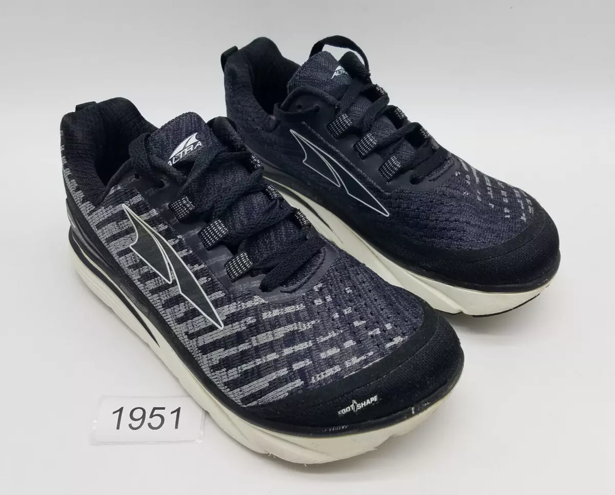 Altra Torin 3.5 Women s Size 7.5 Running Shoes Black Gray Foot Shape