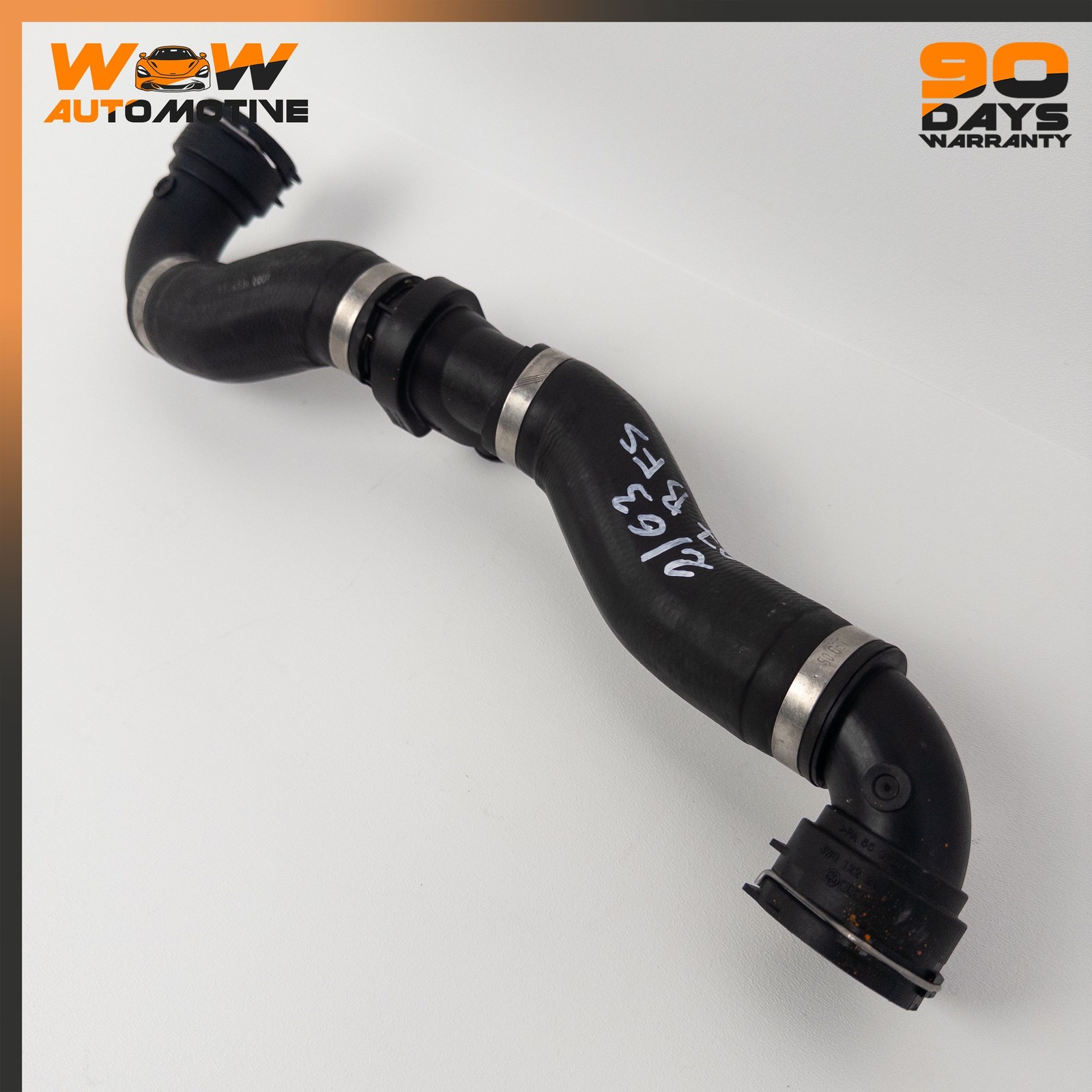 04-19 BENTLEY CONTINENTAL FLYING SPUR GT COOLANT HOSE QUICK RELEASE COUPLING OEM