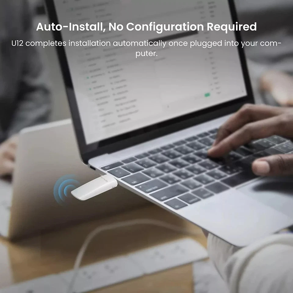 【Brand New】USB Wireless NETWORK card Dual-Band USB Adapter Wireless Tenda U12 - Image 2 of 4