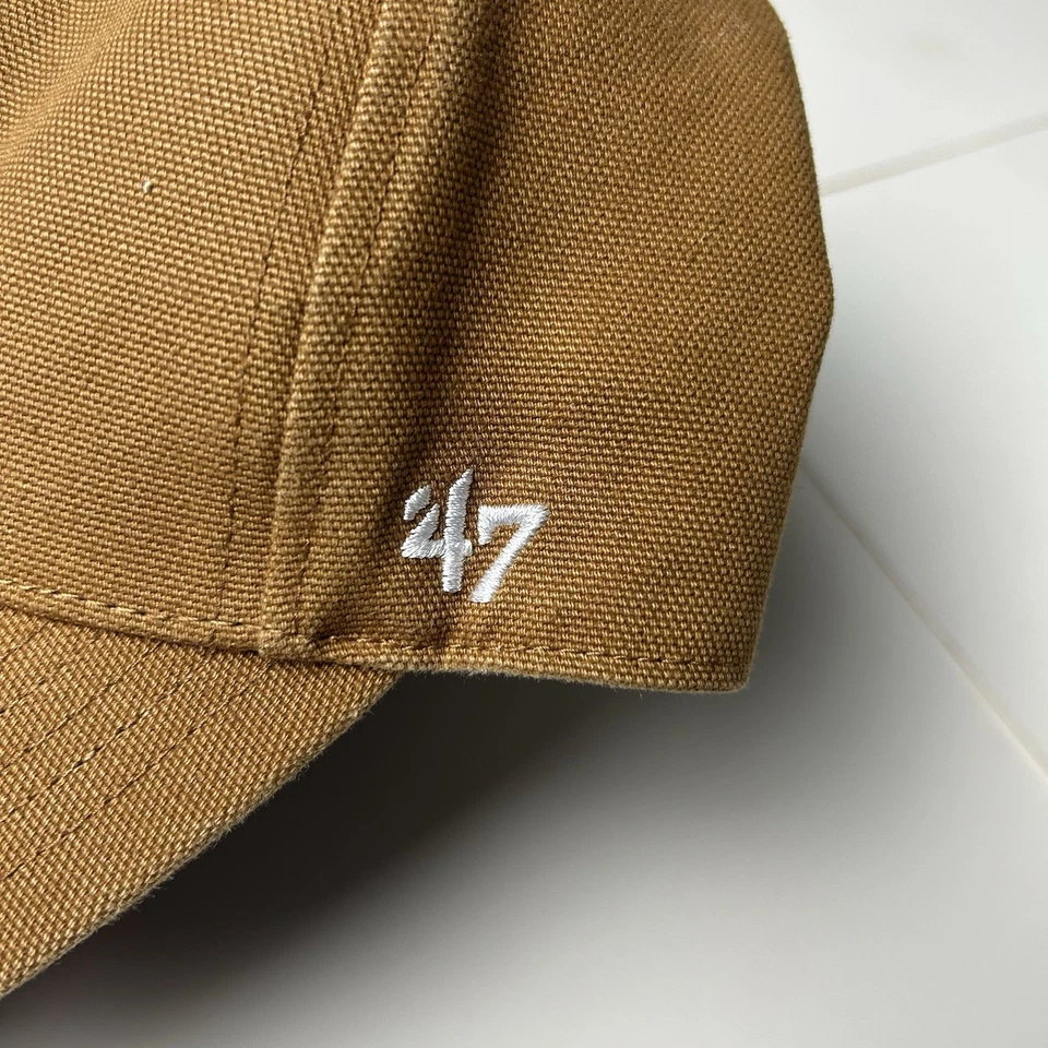 Pittsburgh Pirates Hat Cap 47 Brand x Carhartt Adjustable Strapback MLB Canvas - Image 3 of 4