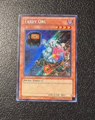 Yugioh Tardy Orc GAOV-EN085 Secret Rare LP
