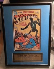 FRAMED Superman #1 CGC 8.0 D.C Comics 1987 W/COA