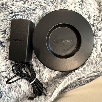 Ember Smart Mug Coffee Cup Charger Charging Coaster Base + Power Adapter