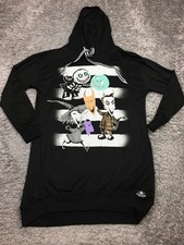 The Nightmare Before Christmas Hoodie Women's Size Medium Sleepwear Long Disney