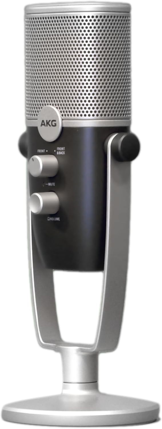 Microphone USB-C AKG Ara podcast streaming double mode 24bit haute résolution