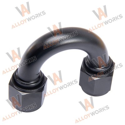 10 AN Female to 10AN Female 180° Swivel Coupler Union Fitting Adapter Aluminum