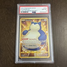 SNORLAX 2021 POKEMON CHILLING REIGN SECRET RARE FA #224 PSA 8 NM-MT on eBay