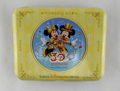 New Tokyo Disneyland Hotel Resort Amenities Amenity Kit Tin Container 30th MM