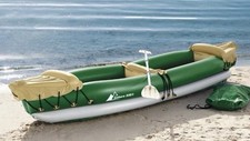 Crivit Inshore 335 II Inflatable Canoe - 2 People