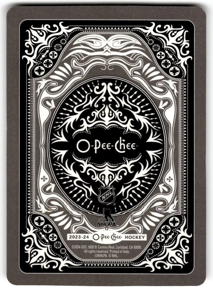 Ilya Sorokin 2023-24 O-Pee-Chee Playing Cards #2D New York Islanders - Image 2 of 2
