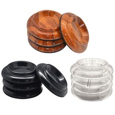 4x Piano Caster Cups ABS Grand Pianos Anti Noise Piano Legs