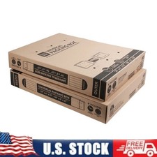 Universal Moving Box with Cushioning Fits TVs Up To 65" 2 Count Corrugate Box