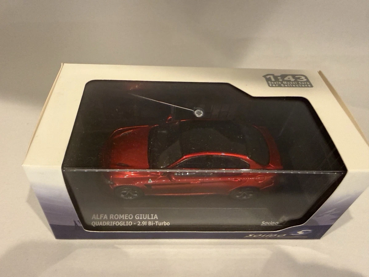 Miniature Solido Alfa Romeo Giulia TZ Police – 1/43, France, Zamak, état TB