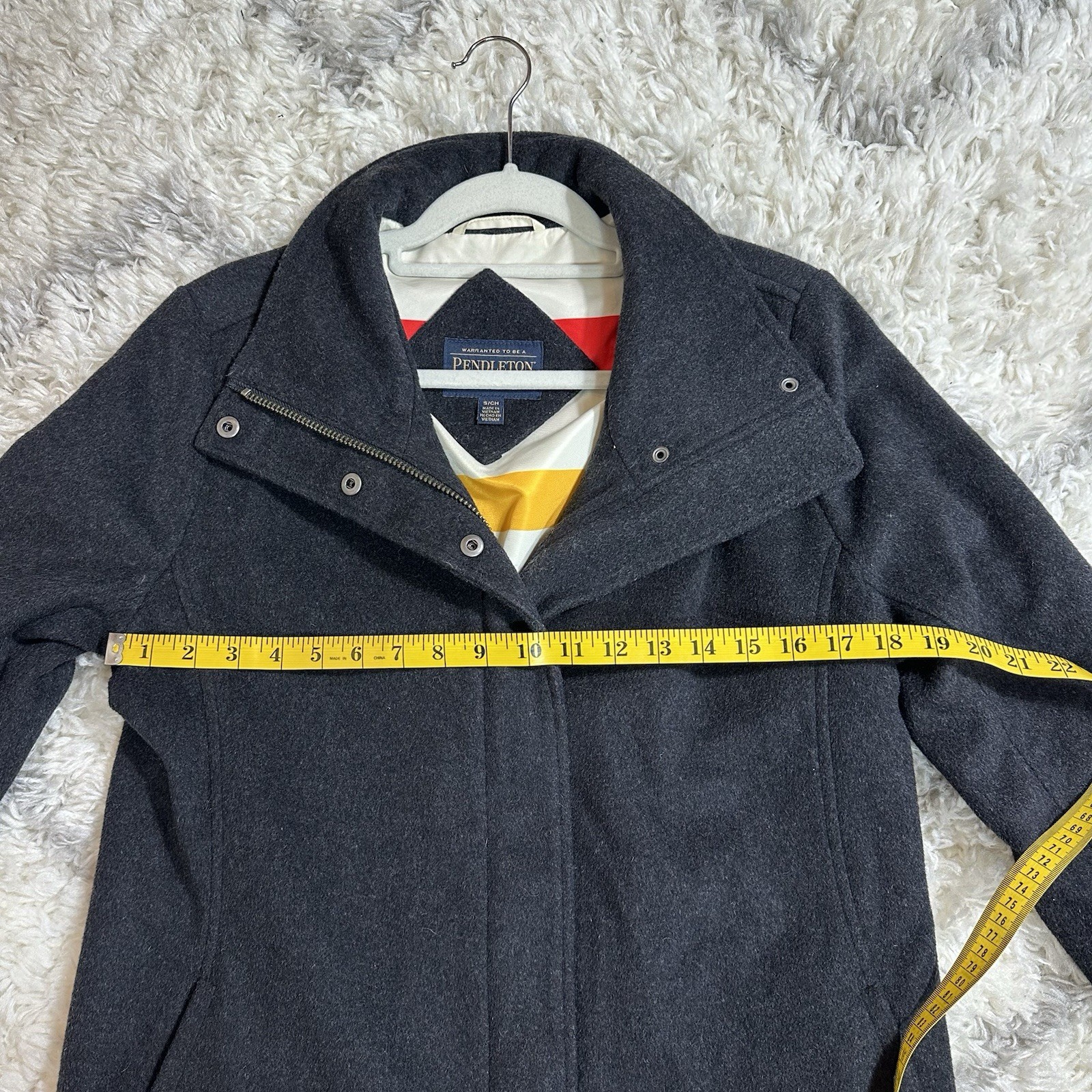 Pendleton Women's Wool Coat Size S - image 9