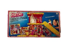 Lotto pezzi incompleti playset Barbie Fashion Plaza Mattel 1975 vintage senza bambole