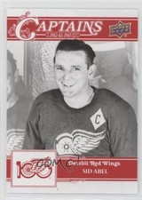 2025-26 Upper Deck Detroit Red Wings Centennial Captains Sid Abel #166 HOF 2o7