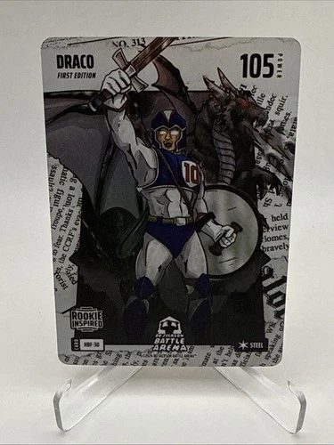 2024 Bo Jackson Battle Arena Alpha Edition Draco Headline Battlefoil Steel
