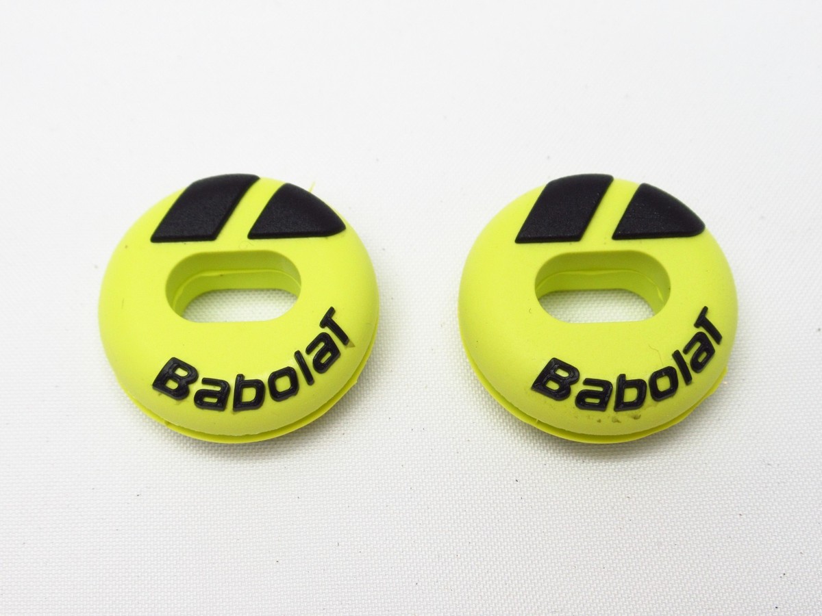 TWO (2X) BABOLAT CUSTOM DAMP FEEL TENNIS VIBRATION DAMPENERS