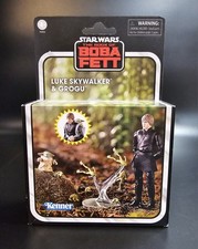 Hasbro Star Wars Luke Skywalker And Grogu Deluxe Vintage Collection 3.75 New
