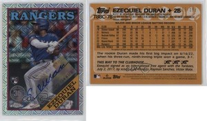 2023 Series 1 1988 Topps Chrome Silver Pack /199 Ezequiel Duran Rookie Auto RC