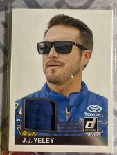 2017 Panini Donruss NASCAR - Retro Relics 1984 J.J. Yeley #84-JY (MEM)