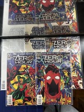 Dc Comics Zero Hours Comic Lot #0-#4