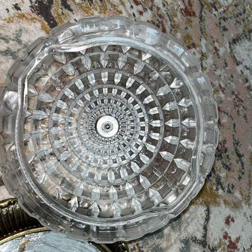 Sottoscrittori Laboratori Vintage Plafoniera Vetro Globo Applique MCM Ottone - Foto 6 di 9