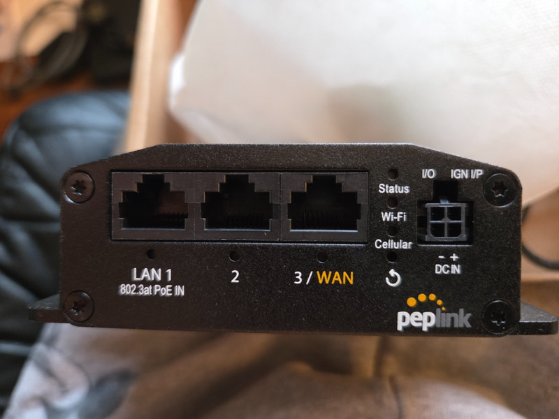 Peplink MAX BR1 Mini Cellular Router WORKS!!