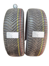2 PNEUMATICI USATI 195/65 R 15 91H HANKOOK 4STAGIONI M+S 5 MM DOT 2922