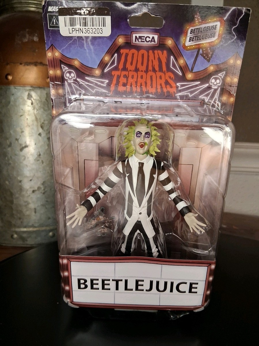 NECA/ネカ BEETLEJUICE TOONY TERRORS  新品 Amazon.com: NECA Beetlejuice Toony Terrors Action Figure, 6