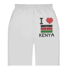'I Love Kenya' Adult Sweatpants / Joggers (JO033150)