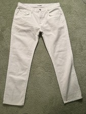 Women's 7 for All Mankind White Relaxed Skinny Jeans size 31