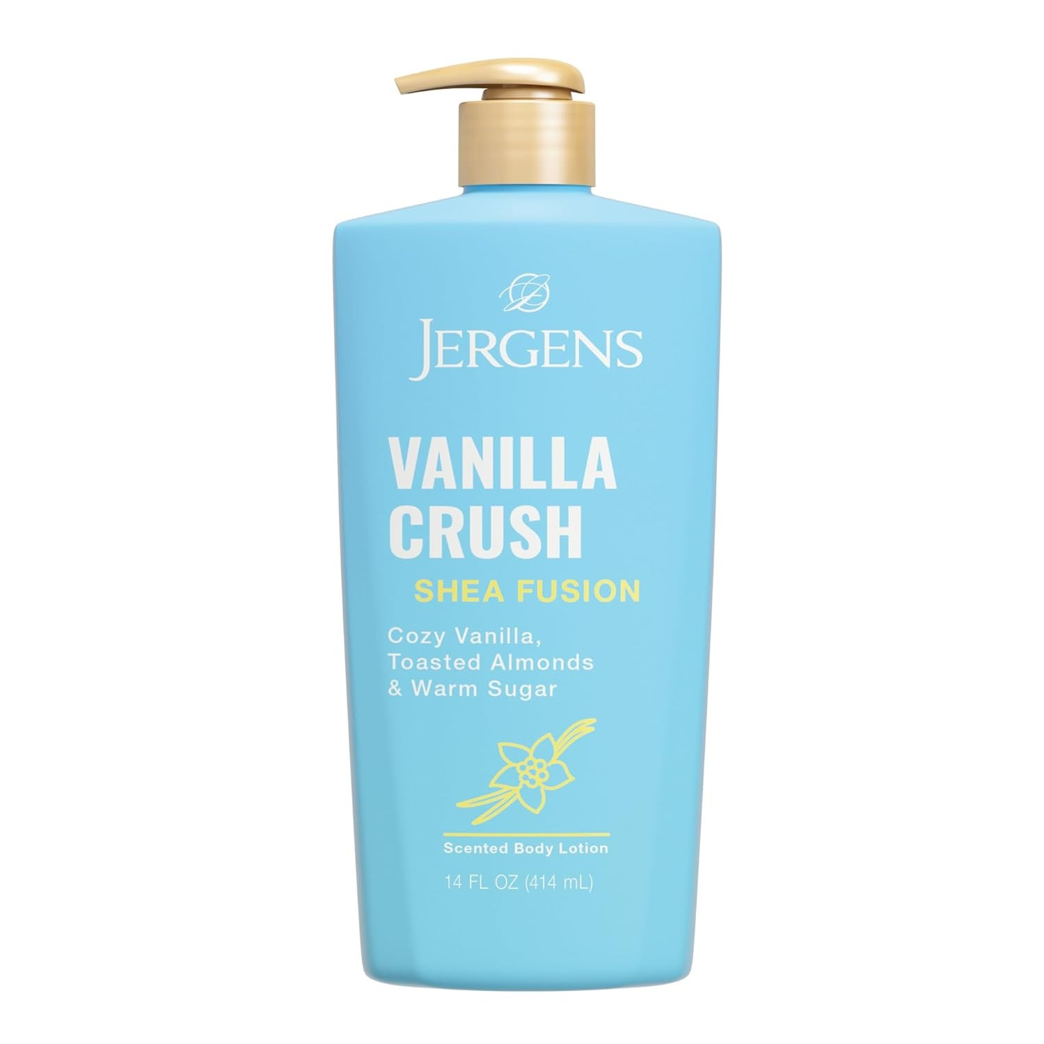Jergens Shea Fusion Vanilla Crush Body Lotion, Moisturizer w