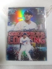 2025 Bowman Baseball Roki Sasaki Rookie Greatness Loading LA Dodgers