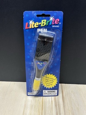 Vtg 2001 NEW Sealed LITE BRITE Pen RARE Collectible Hasbro Stylus 