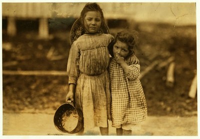 Lewis Hine Child Workers Pittston 1911 Vintage Photo Reprint