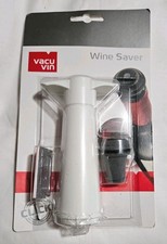 Vacu Vin wine vacuum pump Wine Saver Pump with 2 Bottle Stoppers