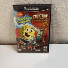 SpongeBob SquarePants Creature from Krusty Krab Nintendo GameCube 