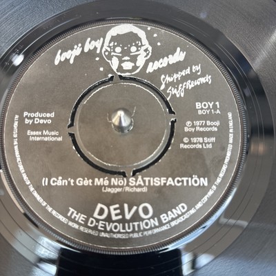 Devo - Satisfaction 7  Single BOY1