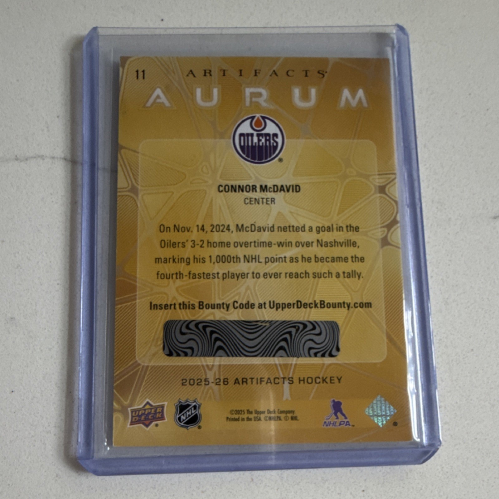 Upper Deck Connor McDavid Oilers Young Guns, O-Pee-Chee, Aurum, Dazzlers Lot 5 view 6