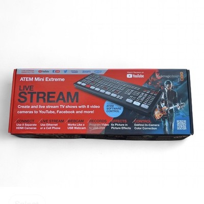 Blackmagic ATEM Mini Extreme Production Switcher   Near Mint w/Box & Power Cable
