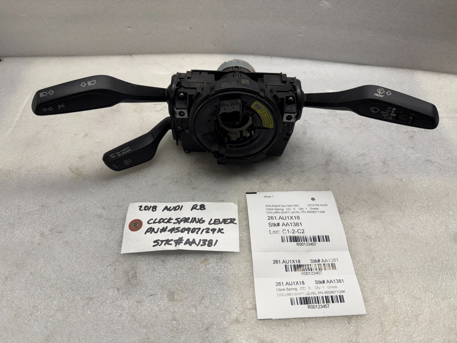 Audi R8 2017-2023 Combination switch P/N 4S0907129K